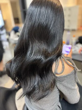 ロング カラー 札幌クロスパーマ /🎀柴田ひな🎀のヘアスタイル