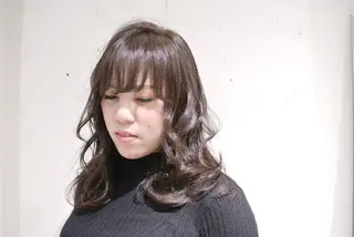 セミロング カラー 樋口 千尋のヘアスタイル