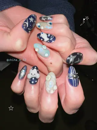 ネイル チハル ミチハタのネイルデザイン