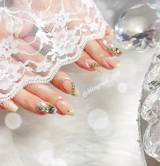 ネイル 23時まで❤︎韓国、 ワンホンネイルのネイルデザイン