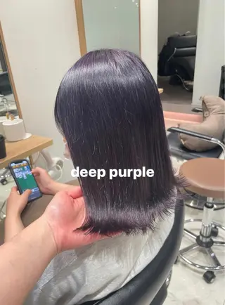 カラー miko🪽地毛風/ ハイトーン/レイヤーのヘアスタイル