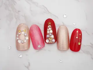 ネイル トップネイリスト Ribbon立川店のネイルデザイン