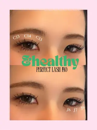 マツエク・マツパ Calm 茅ヶ崎 Ogataのマツエク・マツパデザイン