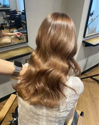 セミロング MIREI /韓国風 ショート/大阪美容室のヘアスタイル