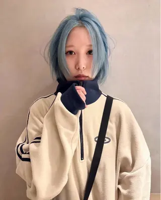 カラー 原宿/ハイトーン ⭐︎airi⭐︎のヘアスタイル