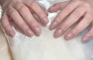 ネイル By moonネイル 🌷ワンホン/韓国風のネイルデザイン