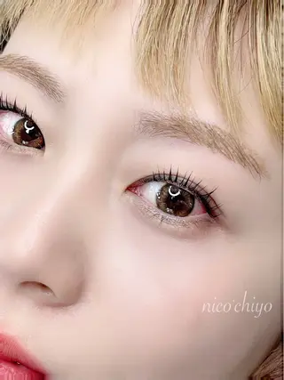 マツエク・マツパ nico'chiyo所属・nico'chiyo ホソカワエーコのマツエク・マツパデザイン