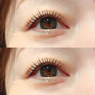 マツエク・マツパ 笠井 彩花のマツエク・マツパデザイン