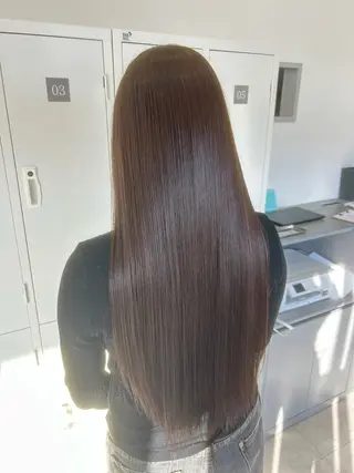 ロング カラー 田辺 愛莉のヘアスタイル