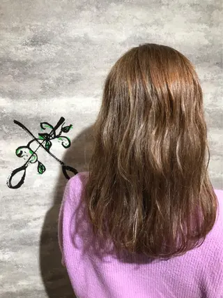 ミディアム カラー Blanco Color&Careのヘアスタイル