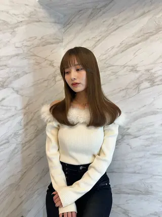 ミディアム Lond  Rouge所属・👑髪質改善/韓国 レイヤー/ゆうた🪽のヘアスタイル