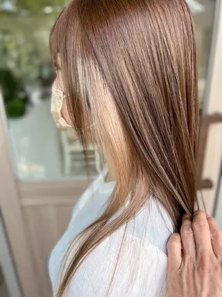 ロング カラー ツヤ髪質改善 💜れいな💜のヘアスタイル