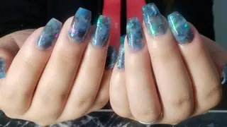 ミディアム ネイル クロキ 。のネイルデザイン