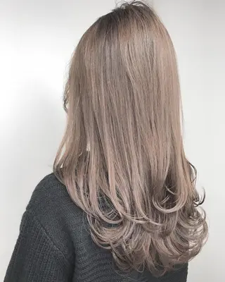 ロング カラー Lee大阪店所属・店長　濱口 花菜　美髪整形のヘアスタイル