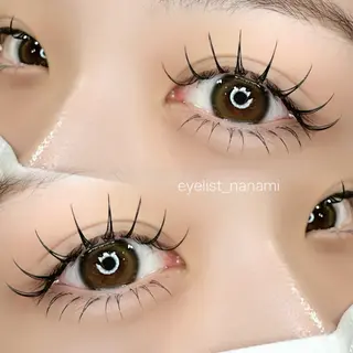 マツエク・マツパ Louwe 立川所属・eyelist☁️ nanamiのマツエク・マツパデザイン