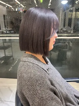 ショート カラー 🩶大人韓国ヘア 渋谷/Satsukiのヘアスタイル