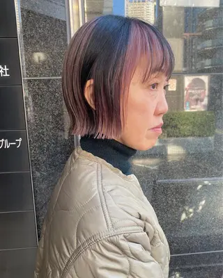 ショート sea's所属・ヒラカホ/矢場町/ ブリーチ/似合わせのヘアスタイル