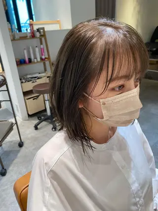 ミディアム カラー オスズ 🎀´-のヘアスタイル
