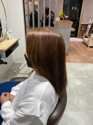 カラー LUCUA 恵比寿所属・ダメージレス縮毛矯正 /カラー/あさみ🌈のヘアスタイル