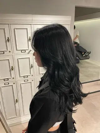 ロング カラー レイヤーカット 韓国風/yukinoのヘアスタイル