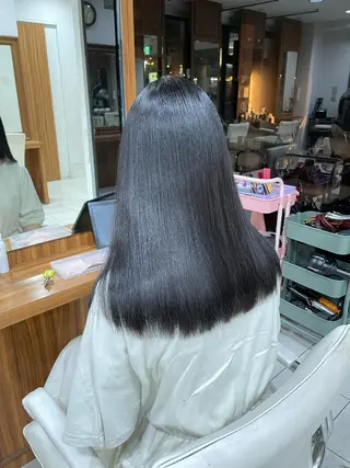 セミロング share salon JAM 町田 A-MIX bldg ジャム】所属・🤍🪄韓国風束間 マツパ　ゆうか💜のマツエク・マツパデザイン