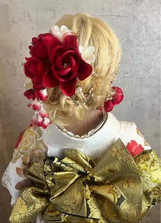 セミロング 【カメレオン】 しょうた  みくꨄのヘアスタイル