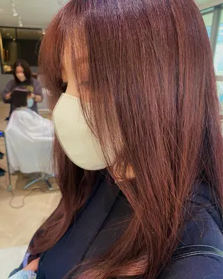 カラー あさかわ みほのヘアスタイル