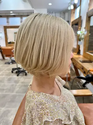 ショート 縮毛矯正/髪質改善/ 佐々木大輔のヘアスタイル