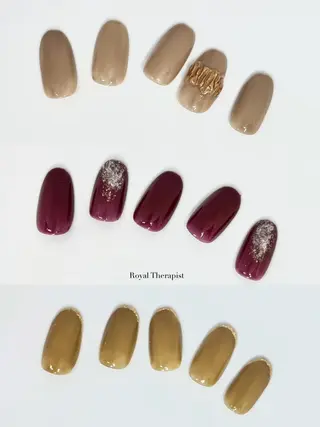 ネイル 【寺岡】 ロイヤル•セラピストのネイルデザイン