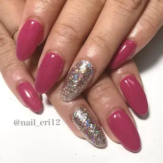 ミディアム ネイル nail salon &e eriのネイルデザイン