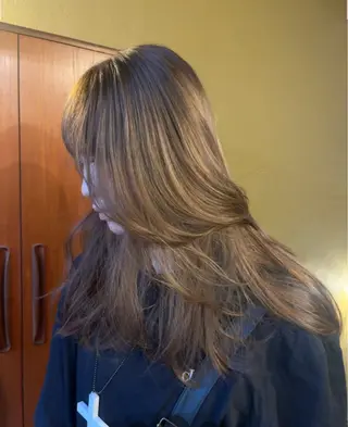 ロング カラー tim.所属・🪐ナチュラルモード ヘア🪐honokaのヘアスタイル