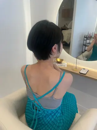 ショート カラー L'or Kyoto 【ロルキョウト】のヘアスタイル