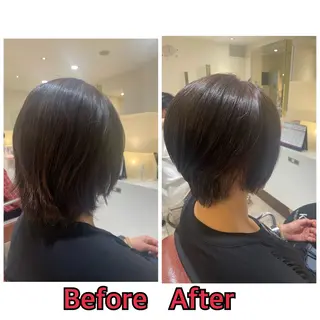 ショート 平 真亜里のヘアスタイル
