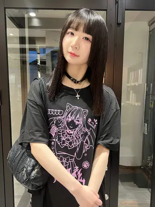 ロング AI TOKYO　S所属・mizuki 【韓国レイヤー】のヘアスタイル