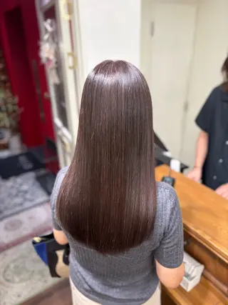 セミロング gite kii 艶髪特化のヘアスタイル