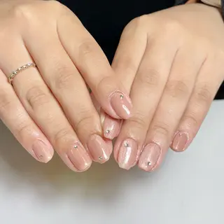 ネイル By moonネイル 🌷ワンホン/韓国風のネイルデザイン