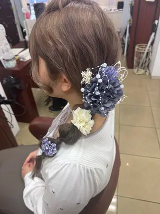 ロング ヘアアレンジ Active西新井店 【宗形 真帆】のヘアスタイル