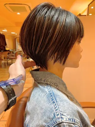 ショート morio from london所属・🎉骨格矯正カット ばば　としまさのヘアスタイル