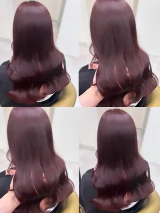 ロング カラー ブリーチなしWカラー 🎀韓国ヘア/amiのヘアスタイル