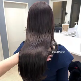 ロング カラー パーマ ヘアアレンジ EMANON梅田店所属・前川 朋香のヘアスタイル