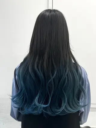 ロング カラー 【公式】amble luxe 中野のヘアスタイル