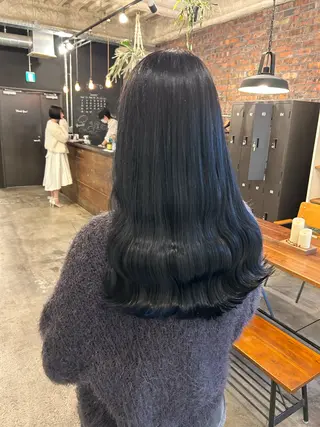 セミロング カラー the BRIDGE 加藤みのりのヘアスタイル