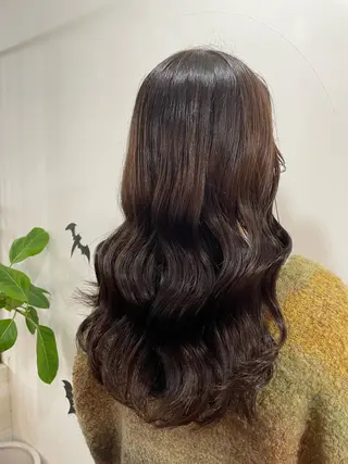 ロング カラー mopa所属・mopa_kaede 暖色カラー/ロングのヘアスタイル