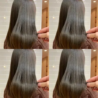 ロング カラー 大人可愛い透明感🌟 小顔・韓国髪🌟野中のヘアスタイル