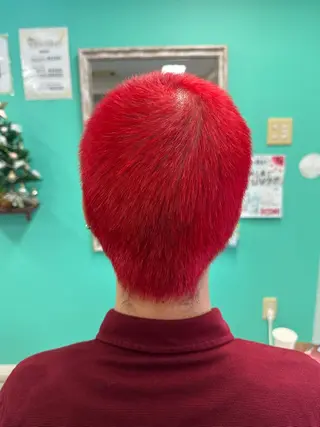 ショート カラー メンズ Fun hair make所属・三原 友美のヘアスタイル