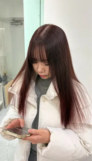 ロング HAZEL博多所属・韓国ヘア🇰🇷 𝑳𝒊𝒏𝒂🤍のヘアスタイル