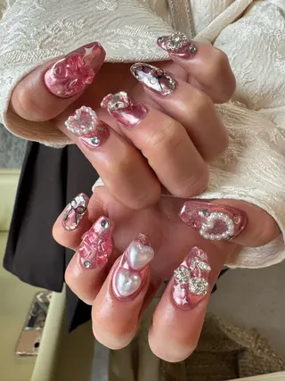 ネイル AOI✩⡱ y2kネイルのネイルデザイン