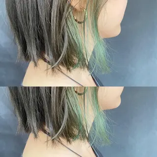 ミディアム 西尾 隆介のヘアスタイル