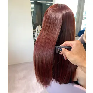 セミロング 森 隆秀/韓国ヘアのヘアスタイル