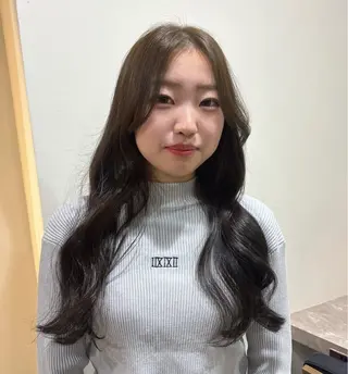 ロング 🎀韓国レイヤー/透 明感カラー/airiのヘアスタイル